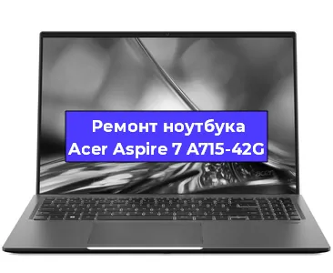 Замена видеокарты на ноутбуке Acer Aspire 7 A715-42G в Тюмени